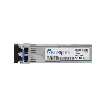 BlueOptics BO05C13620D Kompatibler Ruckus SFP-1G-LX-20KM SFP-Transceiver, LC Duplex, 1000BASE-LX, 20 km, Single-Mode-Faser