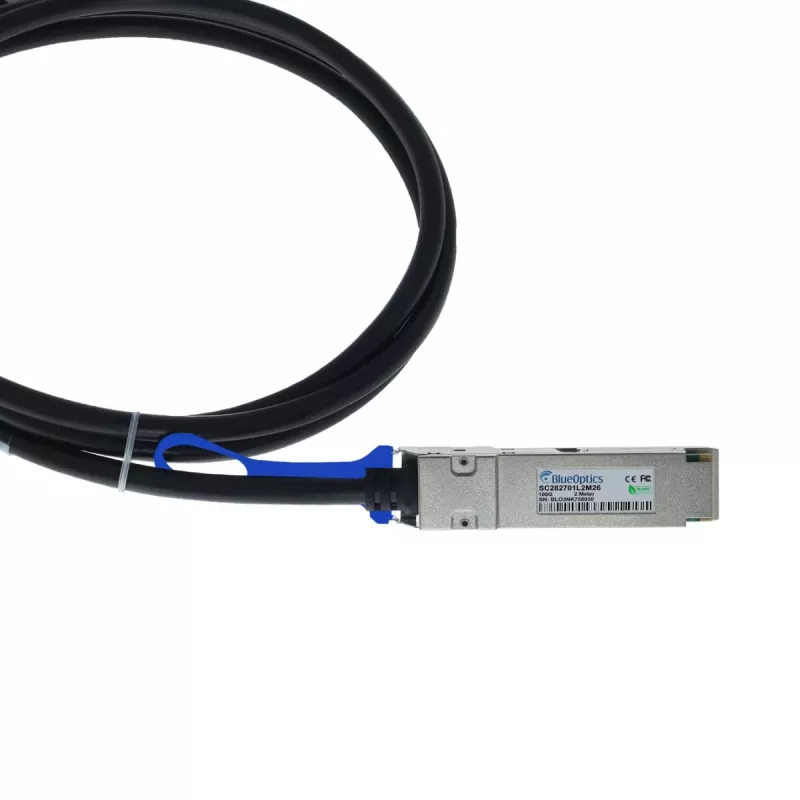 BlueOptics Ruckus 100G-Q28-S28-C-0101 Kompatibles BlueLAN QSFP28 DAC-Kabel 1m