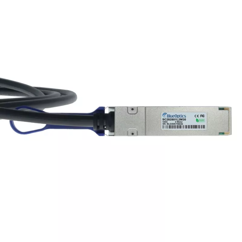 BlueOptics Ruckus 100G-Q28-Q28-C-0301 Kompatibles BlueLAN DAC QSFP28 Kabel 3m