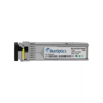 BlueOptics BO15C5531640D Kompatibler Synology SFP-BXD53-40KM SFP-Transceiver, LC Simplex, 1000BASE-BX, 40 km