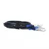 BlueOptics Dell EMC Kompatibles BlueLAN DAC 200GBASE-CR8 QSFP-DD auf 8x SFP28 Breakout-Kabel 3m