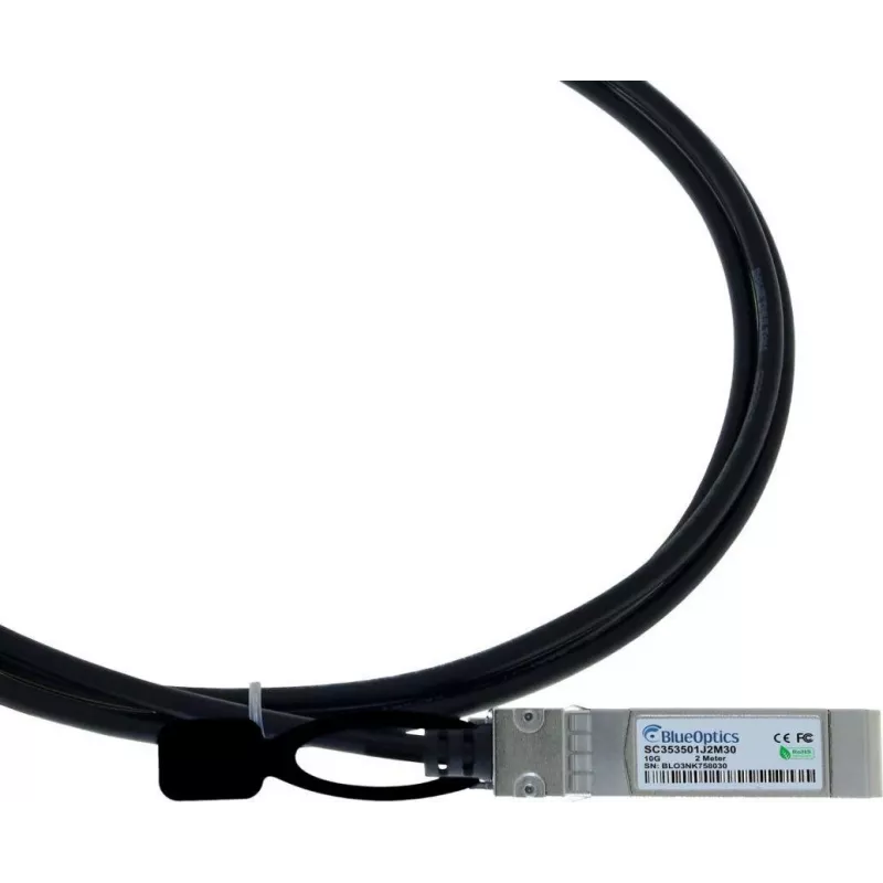 BlueOptics Fortinet FN-CABLE-SFP+3 BlueLAN SC353501J3M30 10GBASE-CR Passives SFP+ zu SFP+ Direct Attach Cable, 3 Meter