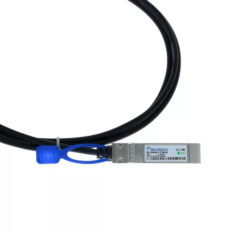 BlueLAN C-S50-S50-1M-BL 50GBASE-CR Passives SFP56 Direct Attach Kabel, 1 Meter