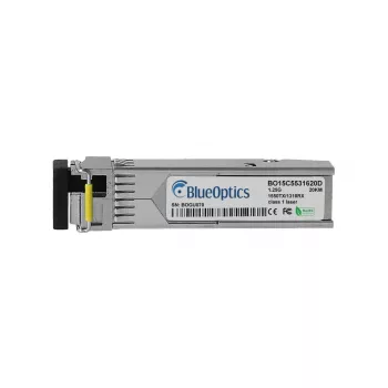 BlueOptics TP-Link ISM321A-20 Kompatibler SFP-Transceiver, 1000BASE-BX-D, LC-Simplex, SMF, TX1550nm/RX1310nm, 20km