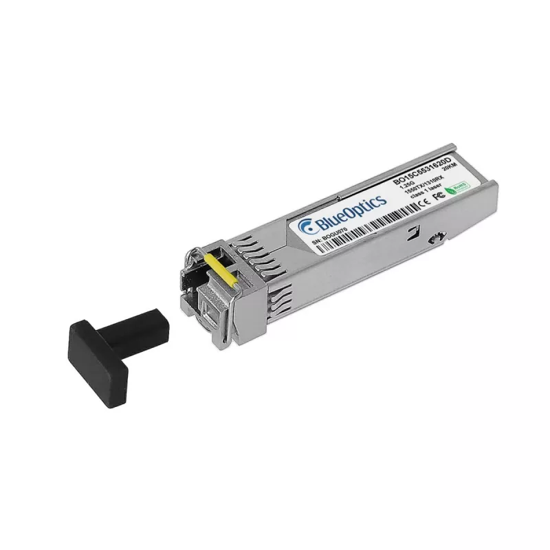 BlueOptics TP-Link SM321A Kompatibler SFP-Transceiver, LC-Simplex, 1000BASE-BX-D, Singlemode-Faser, TX1550nm/RX1310nm, 20 km