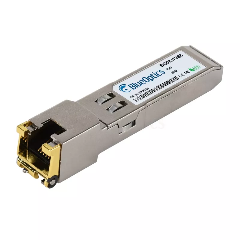 BlueOptics TP-Link SM5310-T Kompatibler SFP+ Transceiver, Kupfer RJ45, 10GBASE-T, 30m