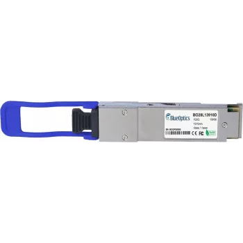 BLUEOPTICS Kompatibler Evertz Scorpion QSFP25G-SM-PSM4-LR-G-NFEC QSFP28 Transceiver, MPO/MTP-Stecker, 100GBASE-PSM4, Singlemode-Faser, 4xWDM, 10 km, 0°C/+70°C, DDM