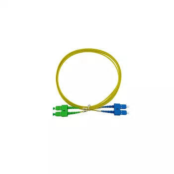 BlueOptics Duplex Glasfaser-Patchkabel SC-UPC/SC-APC Singlemode 1 Meter