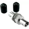 BlueOptics ST/PC Simplex Glasfaser-Adapter für OM4 Multimode, Metallgehäuse, Keramik-Ferrule, Einfügedämpfung <0,2 dB, -40 bis +85 °C (SFC23FK)