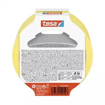 Tesa Professional Maler-Kreppband Gelb 50 m x 30 mm 1 Rolle