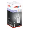 Tesa MOON Seifenspender 200 ml Edelstahl-Optik Glas