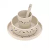 Lassig Little Mateys 5-teiliges Tafelset Royal Blue - Teller, Schale, Becher, Löffel, Gabel