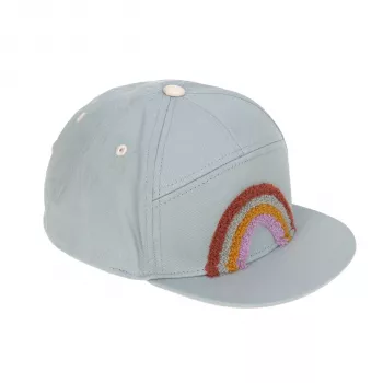 Lassig Little Gang Rainbow Kinder-Sonnenkappe Hellblau 1-2 Jahre