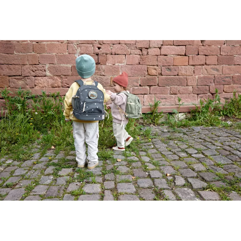 Lassig Mini-Rucksack Happy Prints navy