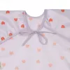 Lässig Happy Rascals Herz Ärmellätzchen mit Auffangtasche, 2 Stück, 6–24 Monate, wasserfestes Polyester