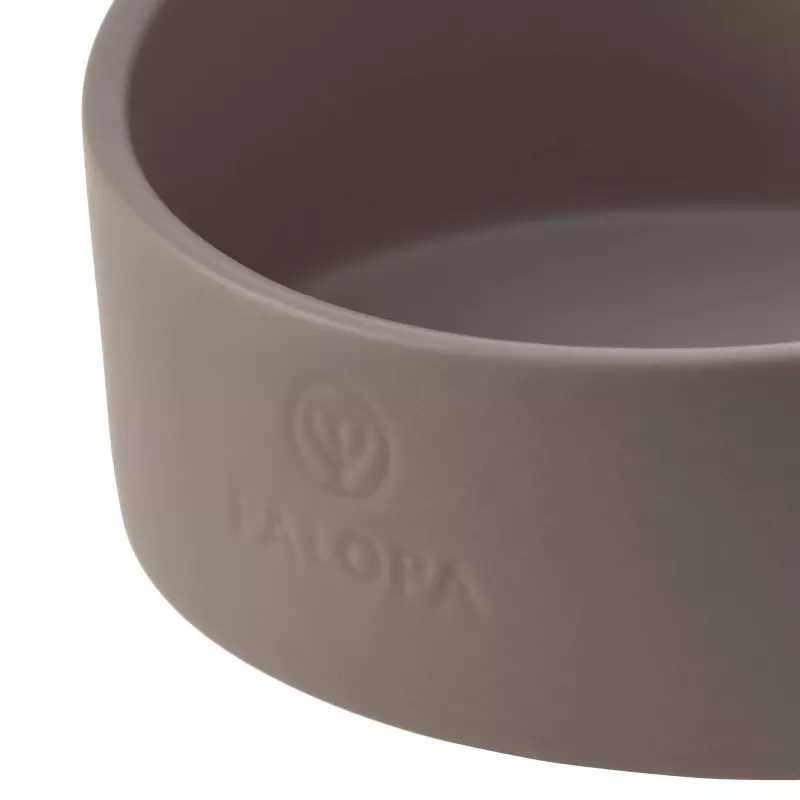 PALOPA Porcelain Dog Bowl Cali Taupe