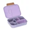 Lassig Bento 12100157012 Little Gang Heart Purple Brotdose