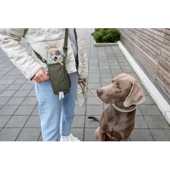 PALOPA 2-in-1 Hunde-Leckerli-Tasche & Flaschenhalter Boudi Dark Olive