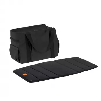 PALOPA Weda Haustiertransportbox für Hunde bis 10 kg, Schwarz