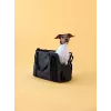 PALOPA Weda Haustiertransportbox für Hunde bis 10 kg, Schwarz