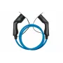 kabelmeister® EV-Ladekabel Mode 3, Typ 2 Stecker auf Kupplung, 3-phasig, 16 A, 11 kW, Blau, 5 m
