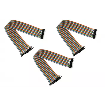 kabelmeister Jumper Wire 40-Pin Trennbare Drähte für Arduino, Raspberry Pi usw., Male zu Female