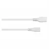 Kabelmeister Euro-Verlängerung Stecker C8 an Buchse C7, weiß, 5 m