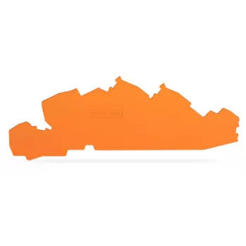 WAGO End- und Zwischenplatte 2205-7692 1 mm dick orange