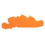 WAGO End- und Zwischenplatte 2205-7692 1 mm dick orange
