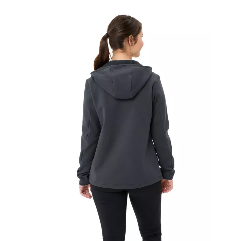 Vaude Idris Fleece Hoody Damen - Phantom Black, Größe S