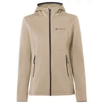 Vaude Idris Fleece Hoody Damen Linen Größe M