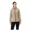 Vaude Idris Fleece Hoody Damen Linen Größe M