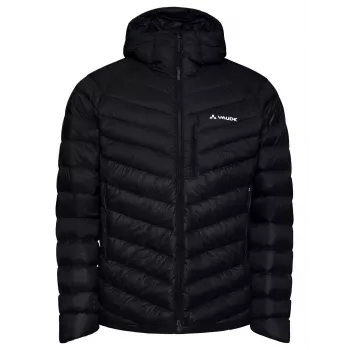 Vaude Monviso Daunenjacke mit Kapuze - Schwarz, Größe M