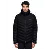 Vaude Monviso Daunenjacke mit Kapuze - Schwarz, Größe M