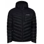 Vaude Monviso Daunenjacke mit Kapuze - Schwarz, Größe L