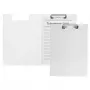 Foldersys Transparente Klemmbrettmappe A4 PVC