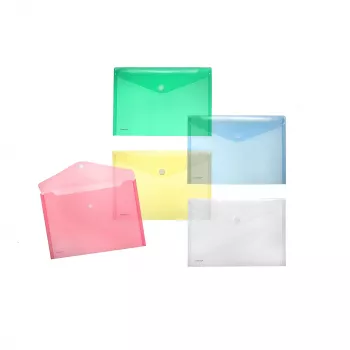 FolderSys Document Collection Sleeve 40101-94 DIN A4 Querformat Sortiert 10 Stk./Pack