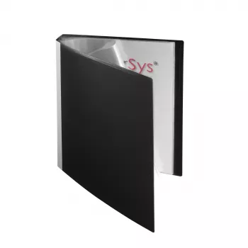 FolderSys Display Book A4 Schwarz mit 40 Hüllen