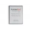 FolderSys Display Book A4 Black 20 Pockets