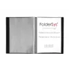 Foldersys Display Book A4 Schwarz 40 Hüllen
