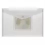 FolderSys A4 Quer-Sichttasche mit CD/Jewel Case Tasche, transparent, 10er-Pack
