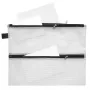 FolderSys A4 Zipper Pouch Dokumentenbeutel Transparent