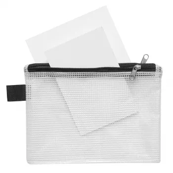 FolderSys A6 Reißverschlussbeutel transparent PVC