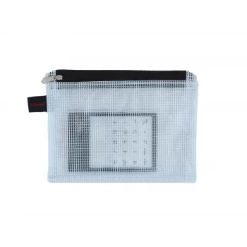 FolderSys A6 Reißverschlussbeutel transparent PVC