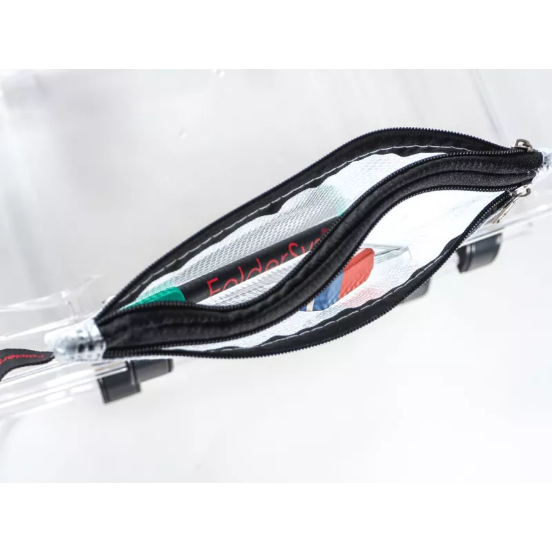 FolderSys A6 Zipper-Beutel Transparent PVC