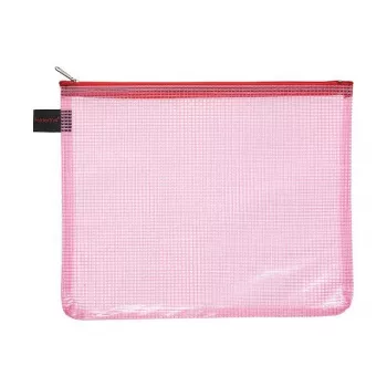 FolderSys 10 A5 Dokumenten-Reißverschlusstaschen - transparentes PVC