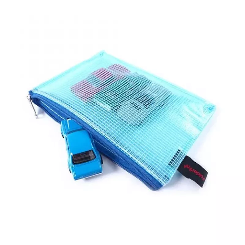 FolderSys 10 Zip Bags A6 Transparent