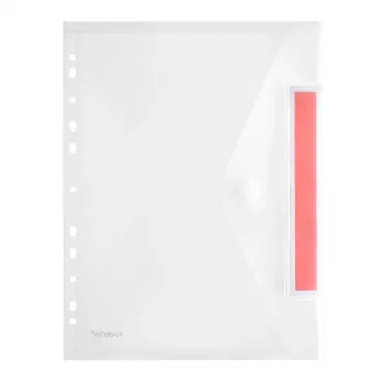 FolderSys Dokumentenhülle A4 transparent 10er-Pack