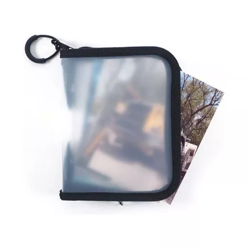 FolderSys Zipper-Beutel Mini A6 Transparent