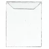 Foldersys 10 Selbstklebende Taschen Glatt Transparent